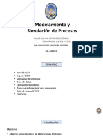 Semana 13 y 14 SIMULACION ASPEN HYSYS