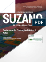 (APOSTILA) - Professor Educação Basica II Artes - Suzano