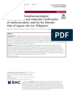 Ethnopharmacological Documentation