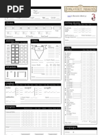 Personal Info: 'S Character Sheet 3.1