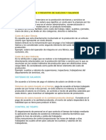 Control y Registro de Sueldos y Salarios