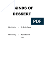 5 Kinds of Dessert