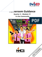 Homeroom Guidance: Quarter 4 - Module 17: I in The Community