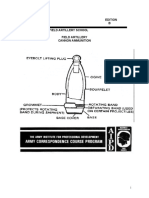 Subcourse Edition FA 3117 B Us Army Field Artillery School Field Artillery Cannon Ammunition