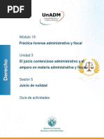 Módulo 19: Práctica Forense Administrativa y Fiscal