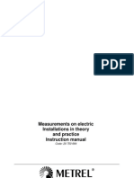 Measurements On Electrical Installations Safety