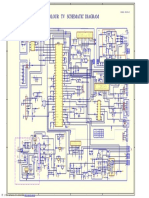 Colour TV Schematic Diagram: MODEL: PH03FS-29