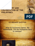 Rediscovery and Colonization of The Philippines