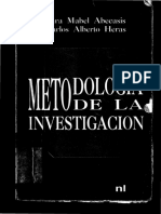 IIN01 - Abecasis, S. y Heras, C. Metodología de La Investigación. Capítulo1