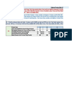 Optimal Product Mix (LP - Simplex)