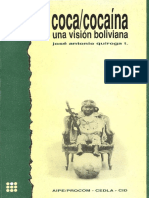 M-0858 Coca Cocaina Una Vision Boliviana