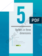 5 Vectors in Three Dimensions