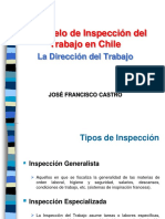 El Modelo de Inspección Del Trabajo en Chile y La DT