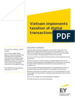 EY Tax - Vietnam Implements Taxation of Digital Transactions - 2020