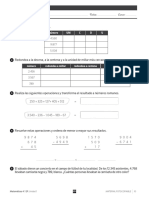 Mates 4º Soluciones Evaluación