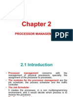 Chapter 2 Processor Management