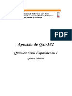 Apostila de Qui-182 - Química Industrial