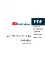 Antecedentes de La Empresa