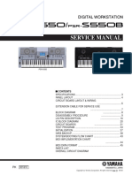 PSR S550 S550B ServiceManual