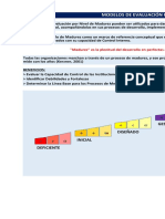 Matriz de Evaluacion X Nivel de Madurez - 2do Semestre - 2020