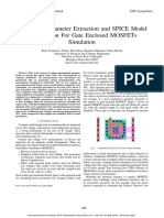 Automated Parameter Extraction and SPICE Model