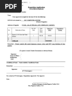 Requsition Application: No Particular of Item No. of Unit Unit Price (RM) Total Cost (RM) Expenditure Coding