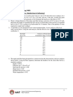 Assignment 4 (Filtration, Disinfection & Softening) : Water Treatment (Ceng 5403)