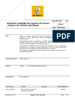 Agrément Capabilité Des Moyens de Mesure / Moyens de Contrôle Spécifiques