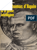 Saint Thomas D'aquin Ou Le Génie Intelligent