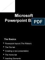 Microsoft Powerpoint Basics