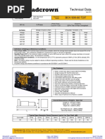 600 KW Volvo Generator Acbcv600 60t2