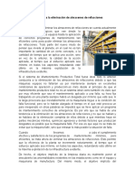 Tendencia A La Eliminación de Almacenes de Refacciones