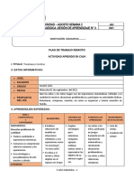 5 Años - Actividad Del Dia 01 de Setiembre