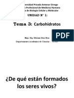 Tema 3 Carbohidratos