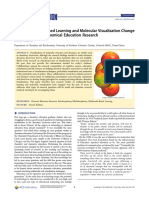 How Multimedia-Based Learning and Molecular Visualization Change The Landscape of Chemical Education Research