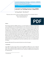 Automated Multi-Storied Car Parking System Using RFID: Su Naing Myint, Min Min Oo