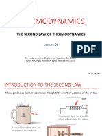 Thermodynamics: The Second Law of Thermodynamics