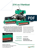 Ransomes Mounted 214 Spec