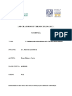 Laboratorio Interdisciplinario I Geología Tema 2 Diana Minjares Cortés