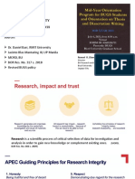 A - Lecture 7a Research INTEGRITY