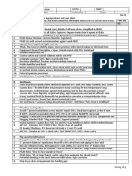 Process Design/ P&ID Check List: A General/ Drafting