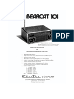 Bearcat 101 (Manual)