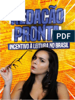 (Poxalulu) Redacao Pronta Incentivo A Leitura