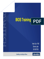 Advantech Bios Training