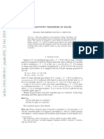 Selectivity Properties of Spaces - William Chen-Mertens and Paul Szeptycki