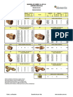 CATALOGO ConexionesGas