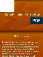 Rehabilitation Psychology