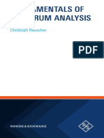 Fundamentals of Spectrum Analysis