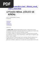 Litiasis Renal