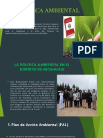 La Politica Ambiental